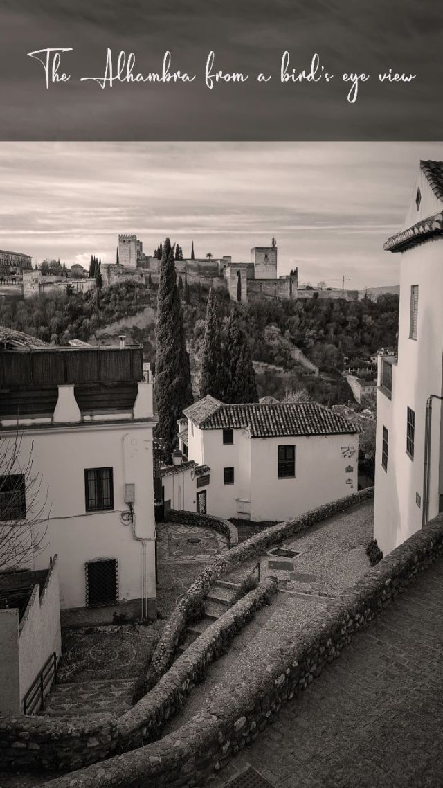 ⚜️ ENG
Enjoy the Alhambra from a different perspective 😉🧡💛❤  www.granadawanderer.com
⠀
⠀
⚜️ ESP
Disfruta la Alhambra desde otra perspectiva 😉🧡💛❤️  www.granadawanderer.com
⠀ ⠀  #Granada #Alhambra #Andalucia #Spain #unesco #sunset #sunsetlovers #beautifuldestinations #igersspain #passionpassport #travelandleisure #cntraveler #suitcasetravels #perfect_worldplaces #world_besttravel #travelcaptures #slowtravel #visitgranada #tourguide#touristguide #granadawanderer #justtravel #perfect_worldplaces #amazingdestination #CBviews #instatravel #birdseye #dronephotography